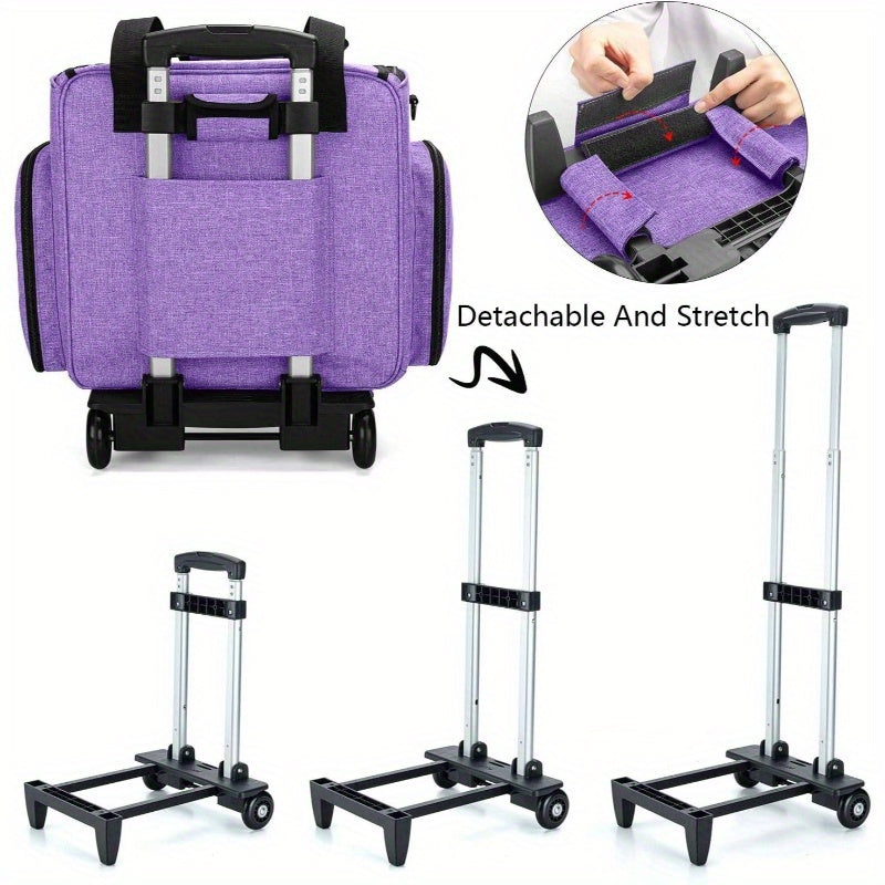 Heavy Duty Serger Trolley Dolly With Detachable Padding Pad