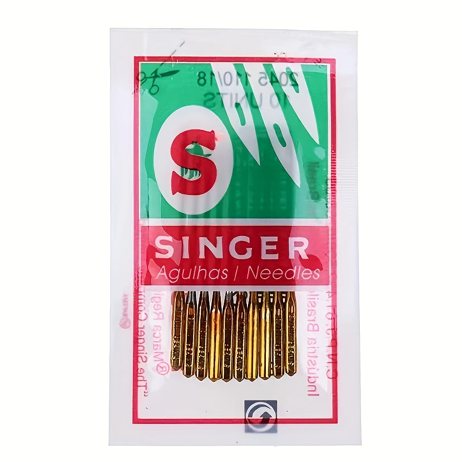 Singer Titanium Plated Sewing Machine Needles Pack Home Use