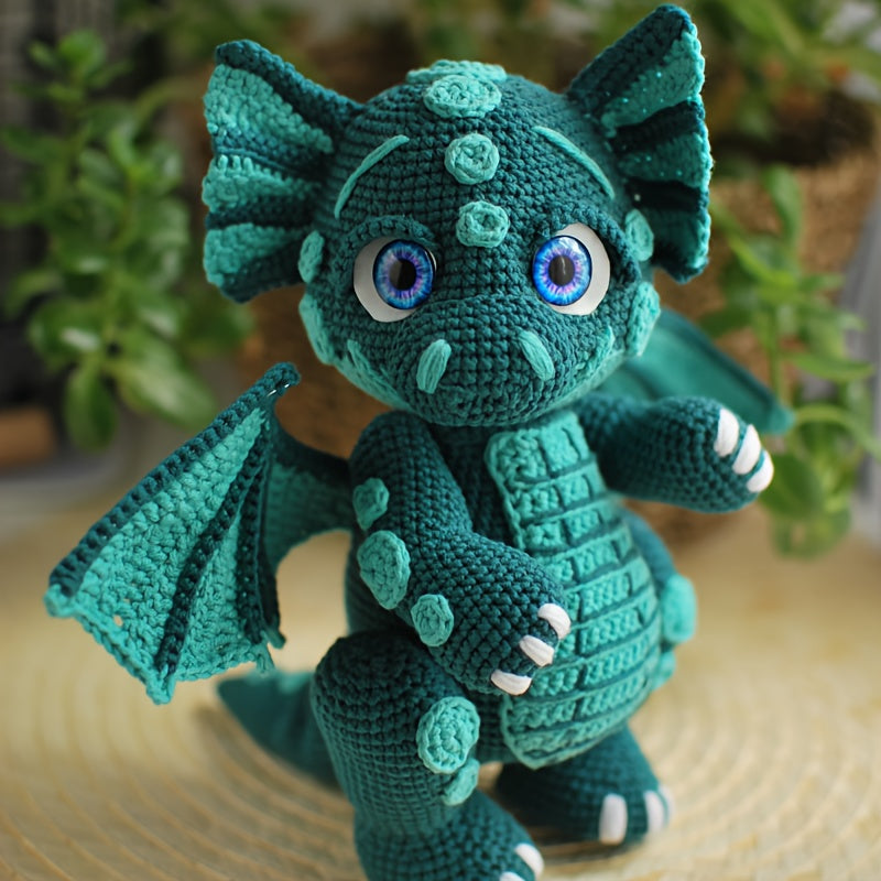 Animal Crochet Kit for Beginners Dragon DIY with Tutorials