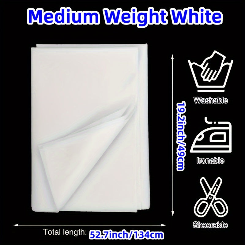 Polyester Fusible Interfacing For Sewing And Craft Projects