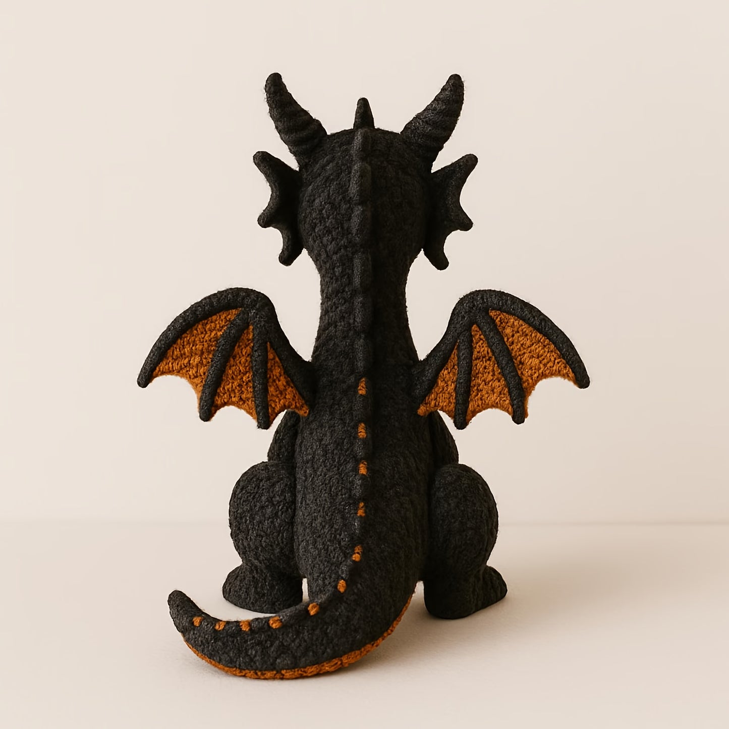Materia Dragon Amigurumi Crochet Kit With Tools And Pendant