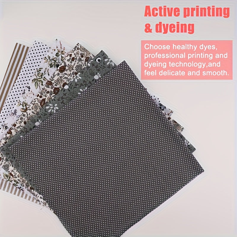 Precut Cotton Quilting Fat Quarter Bundle 6 Pack For Quilts