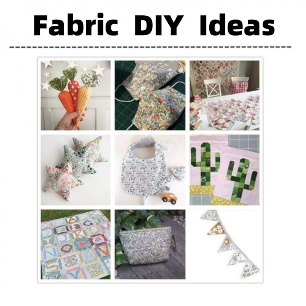 Leaf Themed Printed Fabric With Dark Maple Leaves Pattern