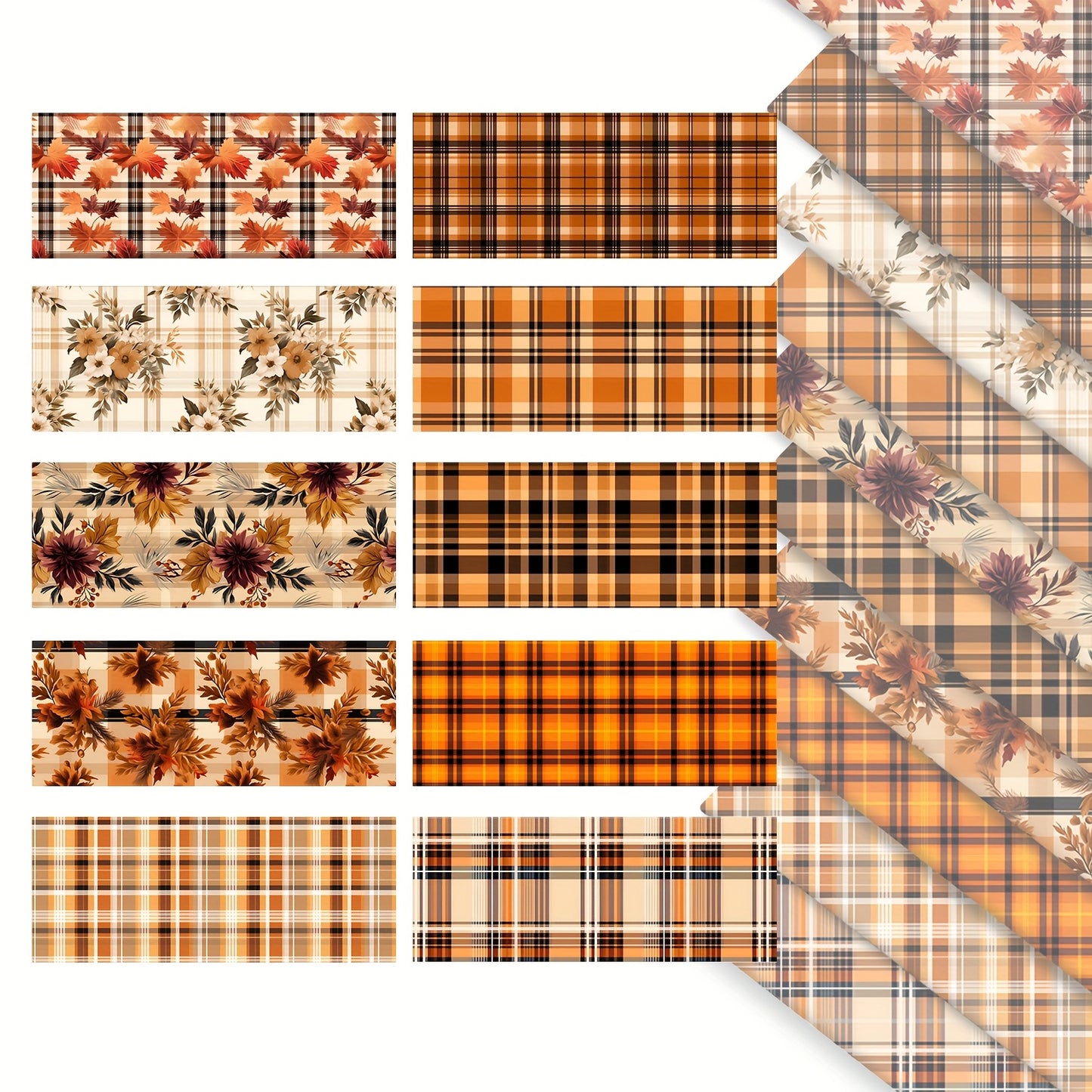 Polyester Patchwork Fabric Bundles For DIY Crafts And Gifts