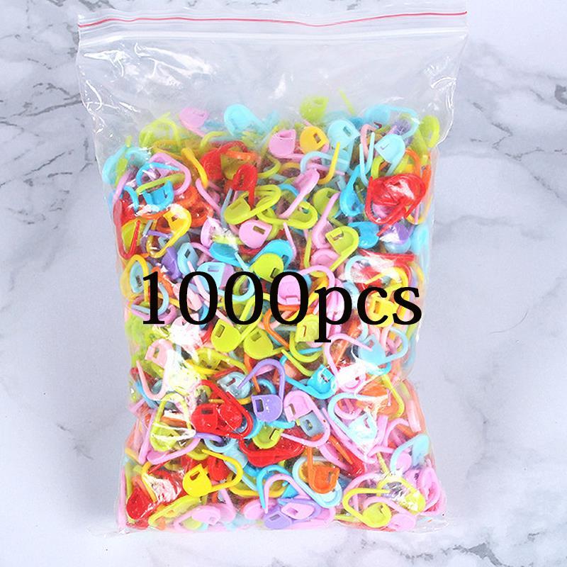 Crochet Locking Stitch Markers 1000 Pieces Plastic Resin