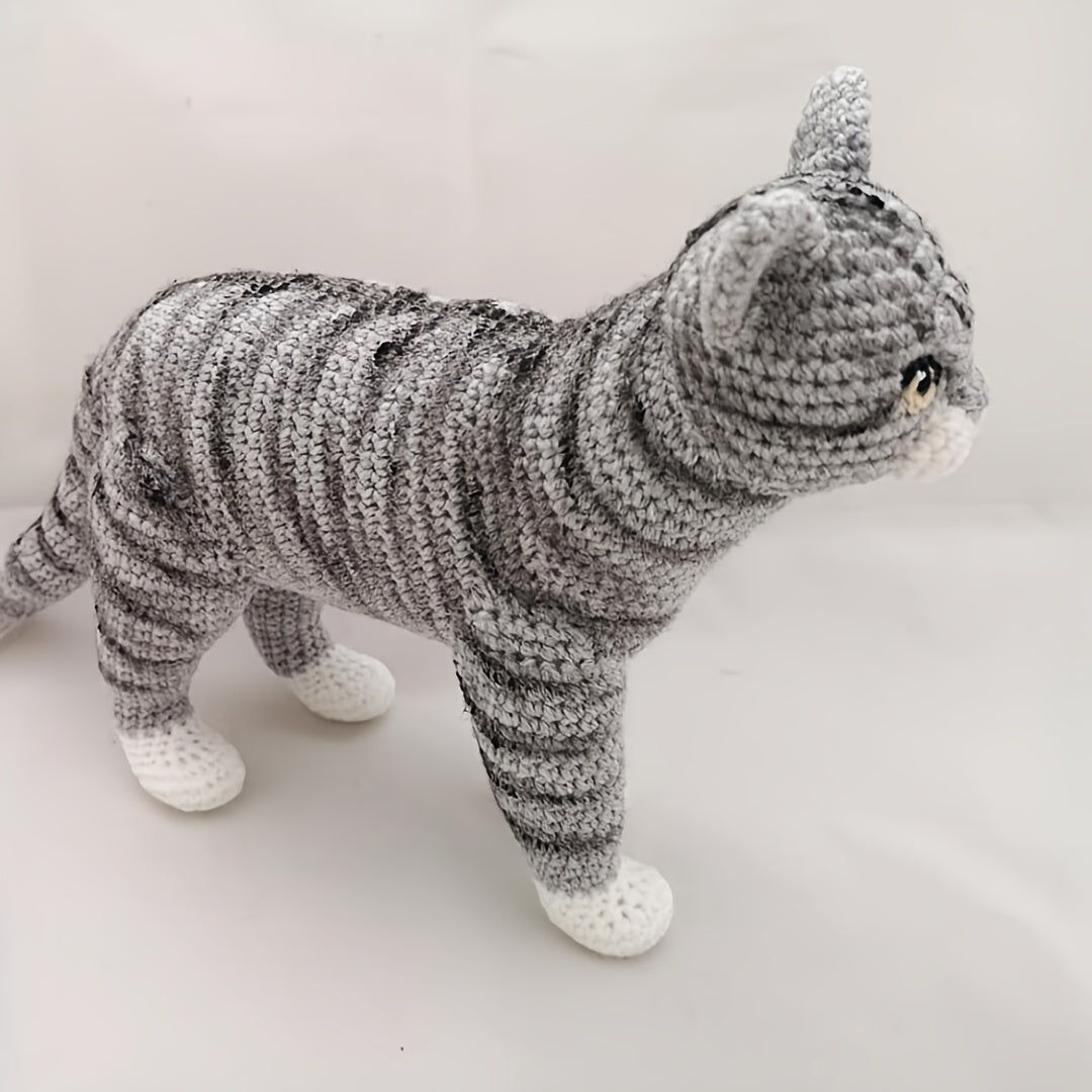 Calico Cat Crochet Kit With Video Tutorial Amigurumi Set