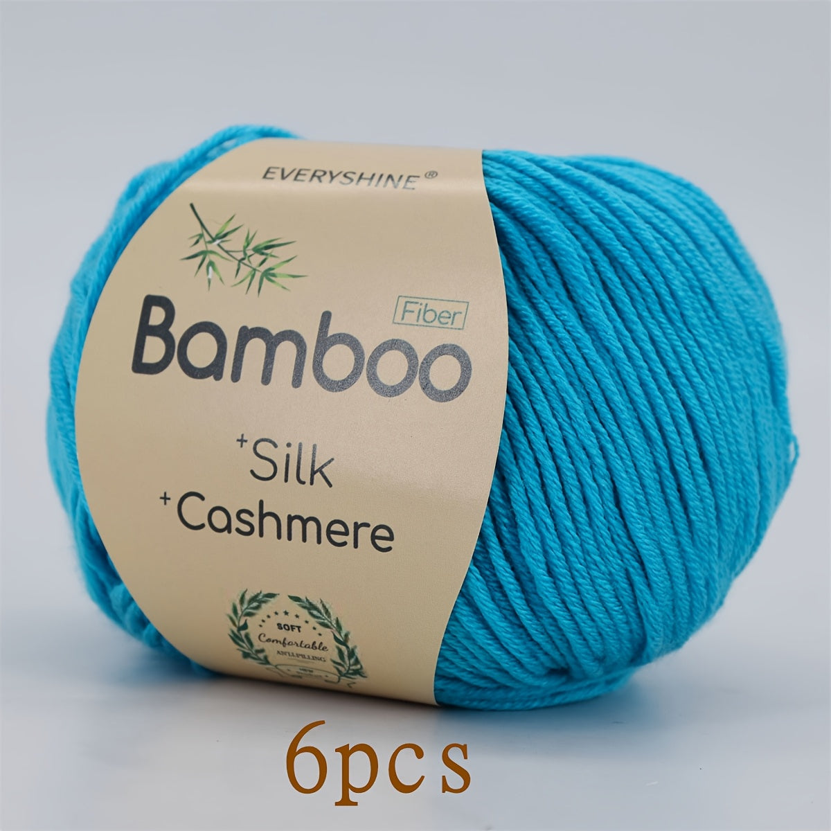 Bamboo Silk Blend Yarn Soft Breathable For Knitting