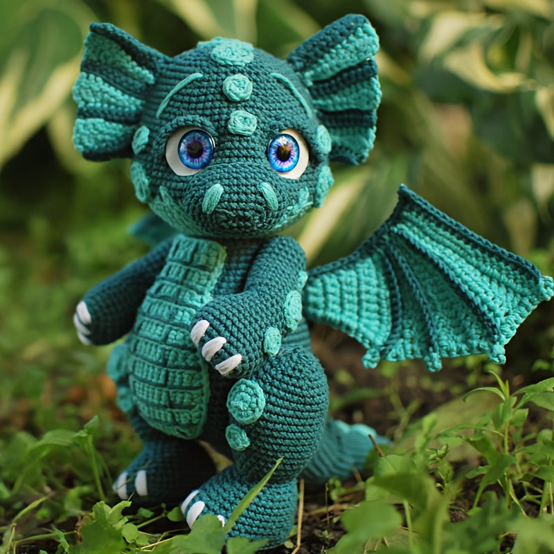 Animal Crochet Kit for Beginners Dragon DIY with Tutorials
