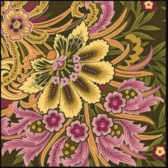 Flower Festival - Plumes Hunter Green