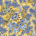 Plumes Nave Blue yellow
