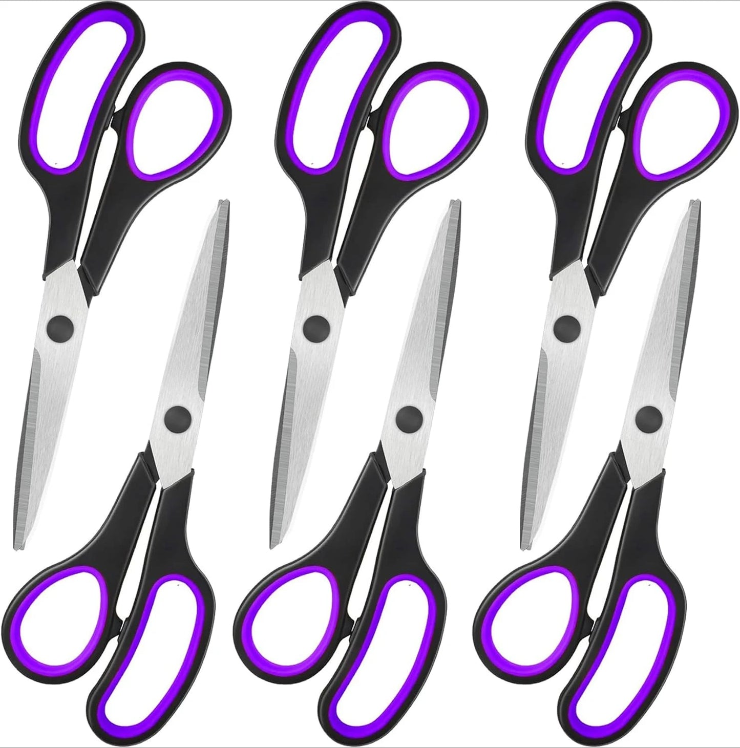 Hignconcerned All Purpose Scissors Comfort Grip Pack