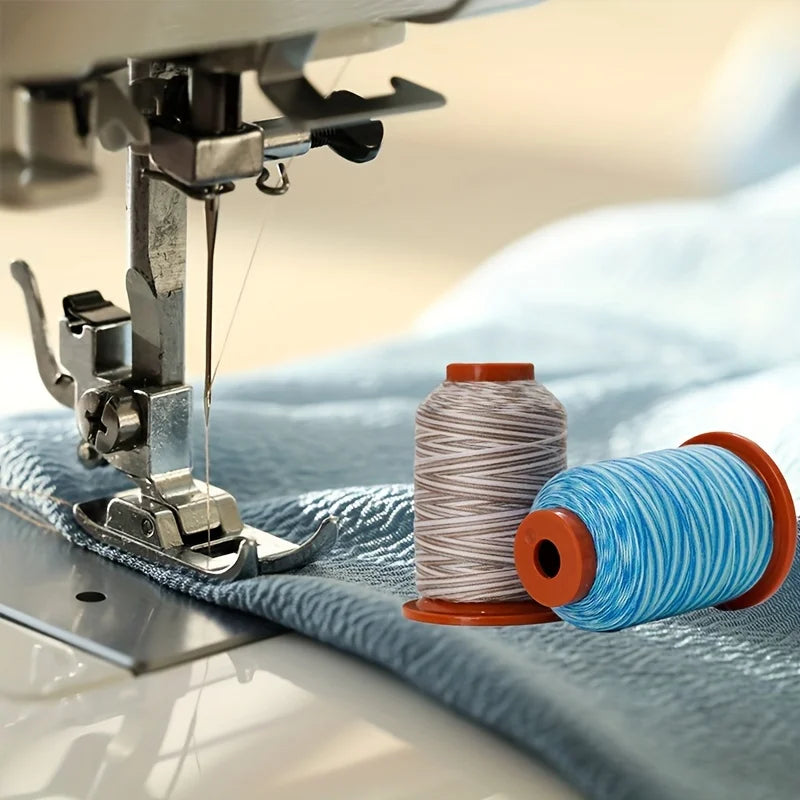 Rainbow Variegated Polyester Sewing Thread for Quilting