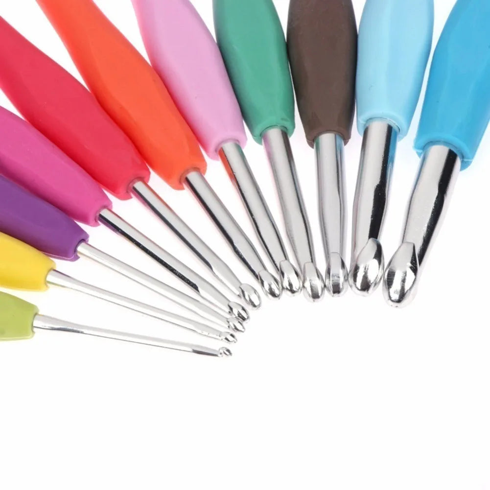 Hign-concerned Yarn Knitting Crochet Soft Grip Needles Kit