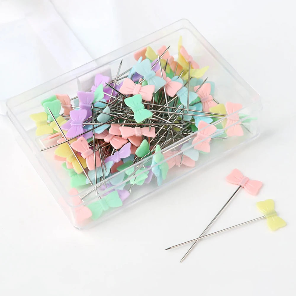 OZXHIXU Dressmaking Pins 100Pcs Embroidery Patchwork Tools