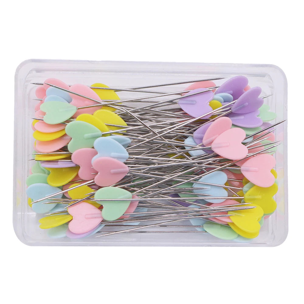 OZXHIXU Dressmaking Pins 100Pcs Embroidery Patchwork Tools
