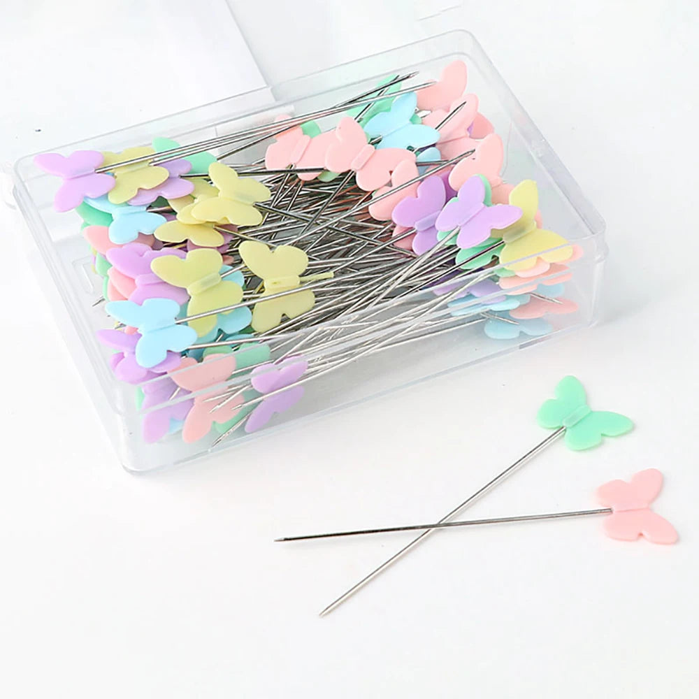 OZXHIXU Dressmaking Pins 100Pcs Embroidery Patchwork Tools