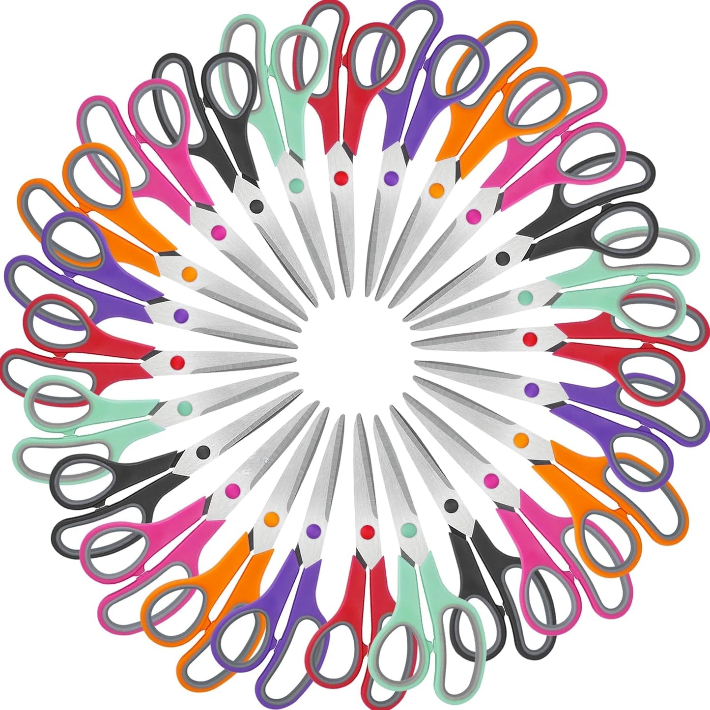 Hignconcerned All Purpose Scissors Comfort Grip Pack