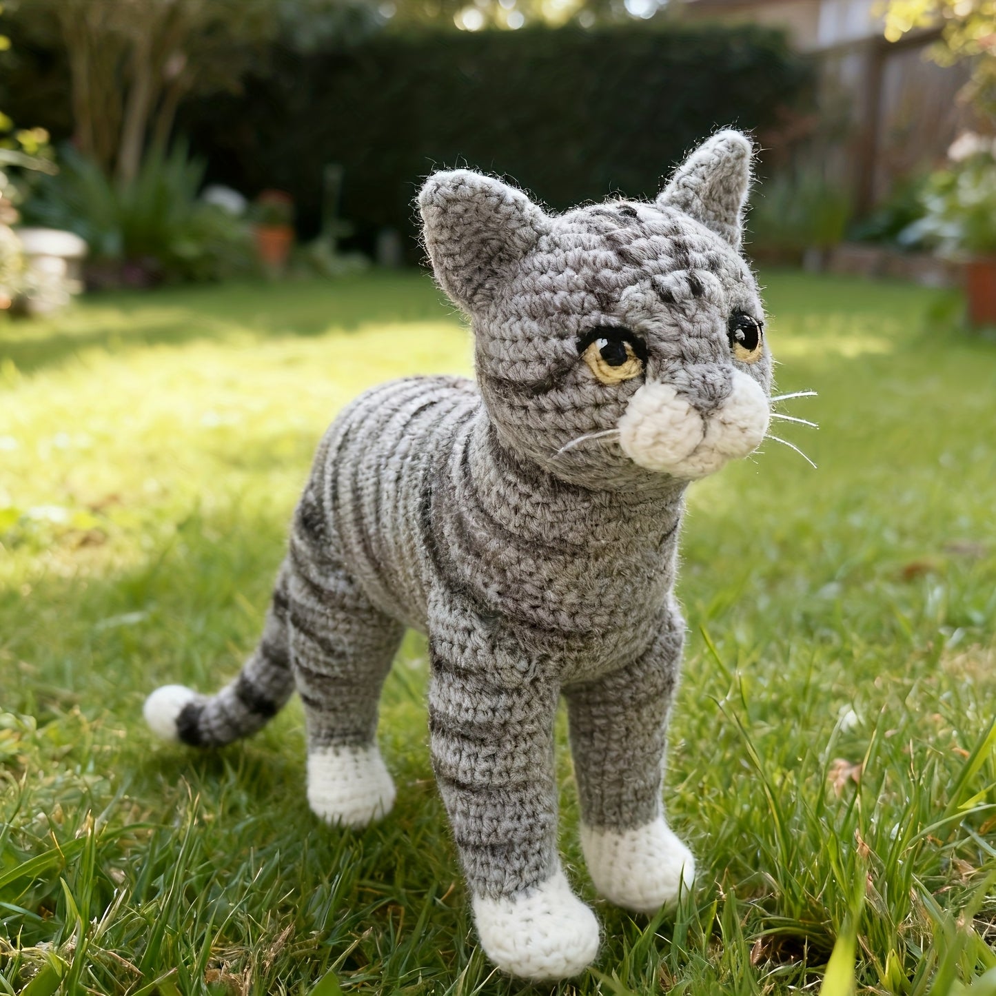 Calico Cat Crochet Kit With Video Tutorial Amigurumi Set