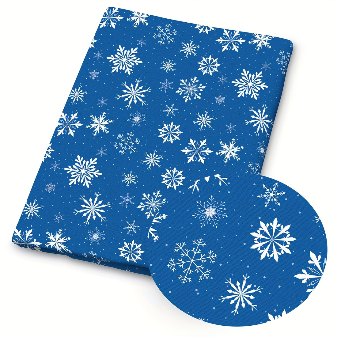 Christmas Quilting Fabric Precut Polyester Snowmen Reindeer