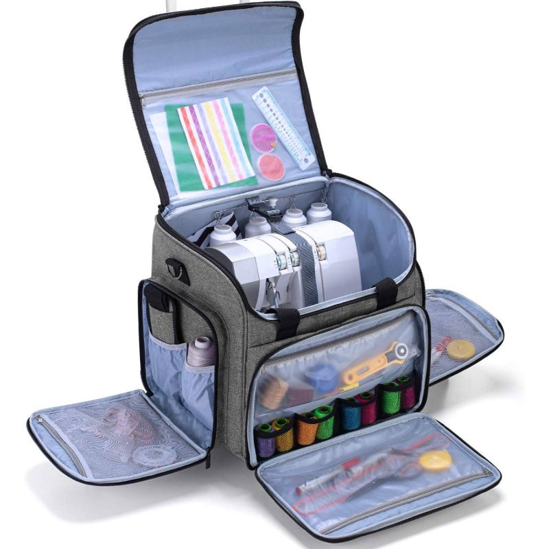 Serger Stand With Detachable Dolly And Padding Bag