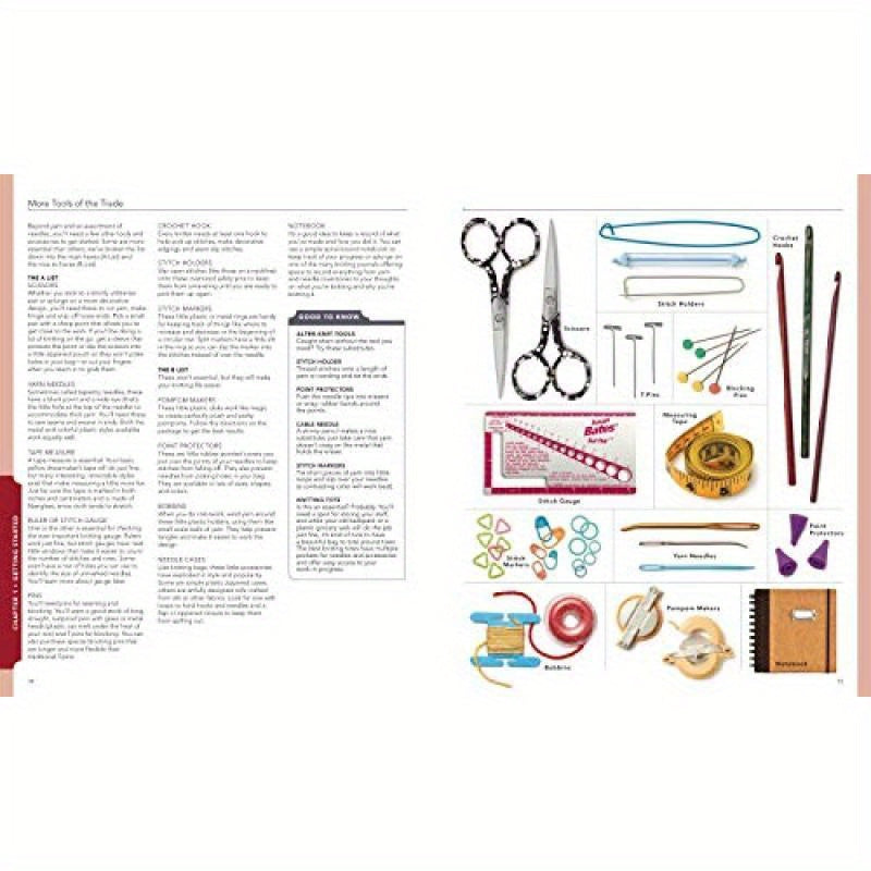 Vogue Knitting Learn to Knit Book for Absolute Beginners