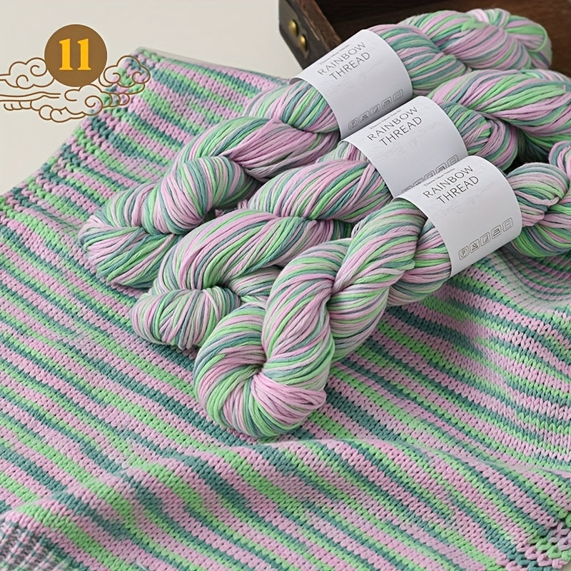 Gradient Silk Yarn Set Of 3 For Knitting Sweaters Shawls