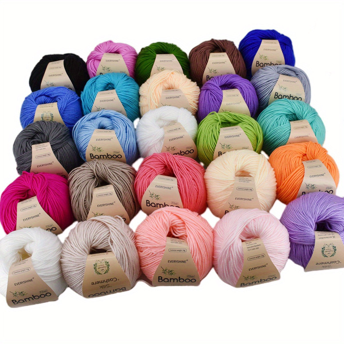 Bamboo Silk Blend Yarn Soft Breathable For Knitting