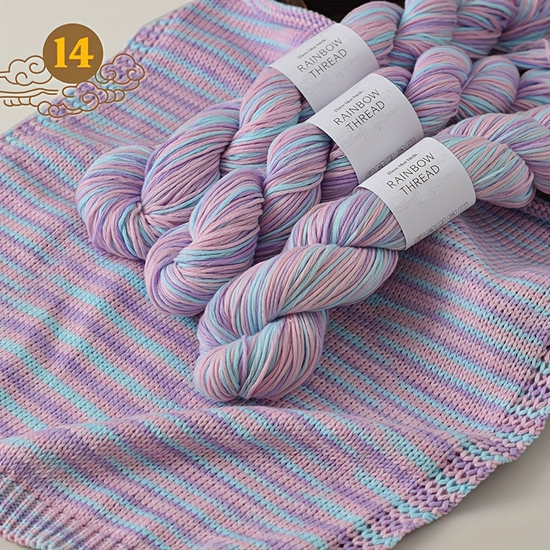 Gradient Silk Yarn Set Of 3 For Knitting Sweaters Shawls