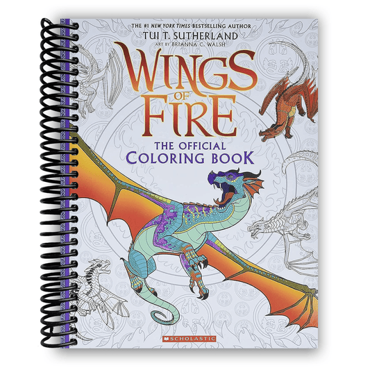 Official Wings of Fire Coloring Book Deluxe Edition