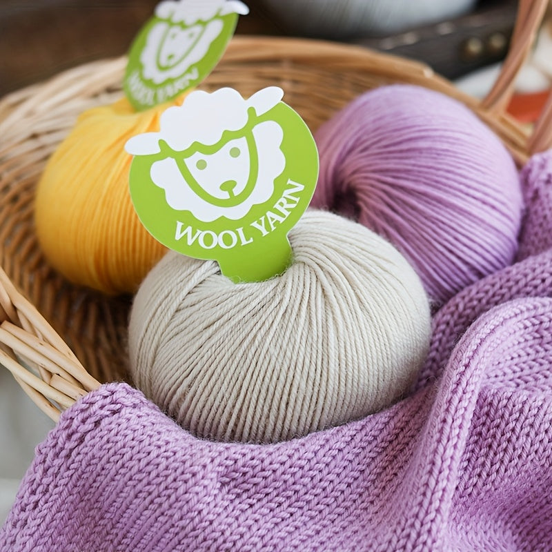 New Sheep Premium Wool Yarn 10 Balls 500g Knitting Kit
