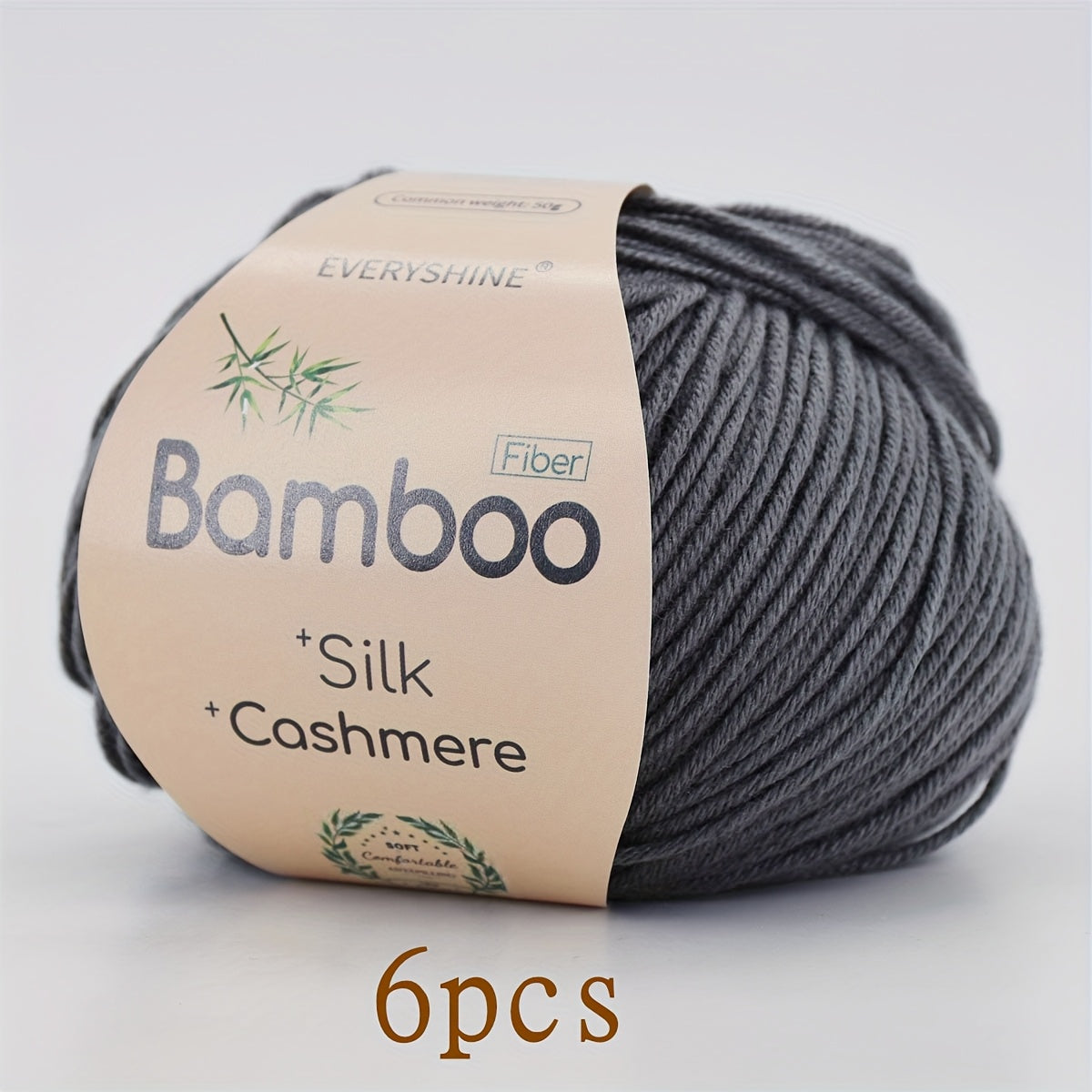 Bamboo Silk Blend Yarn Soft Breathable For Knitting