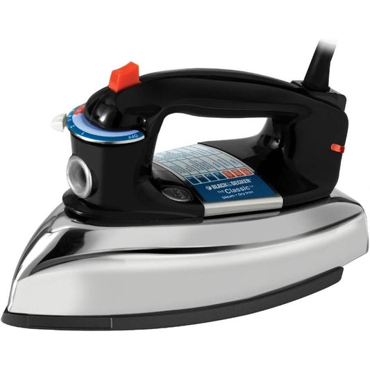 Classic Retro Steam Iron With Auto Shut Off For Delicates