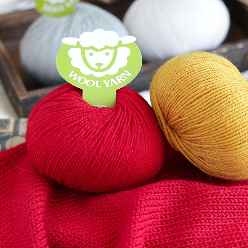 New Sheep Premium Wool Yarn 10 Balls 500g Knitting Kit