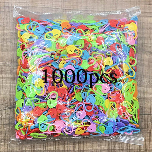 Crochet Locking Stitch Markers 1000 Pieces Plastic Resin