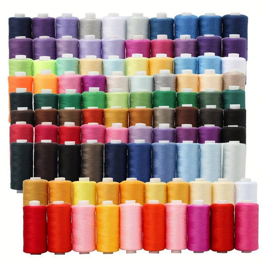 78 Rolls Polyester Sewing Thread Kit For Hand Sewing