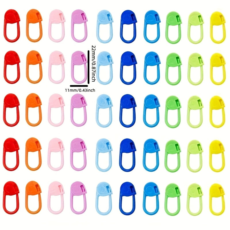 Crochet Locking Stitch Markers 1000 Pieces Plastic Resin