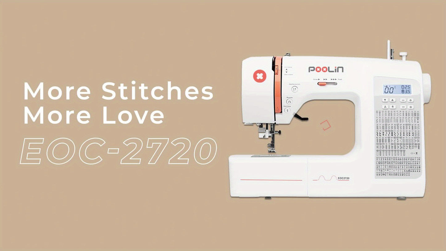 Poolin All Metal Computerized Sewing Machine EOC2720