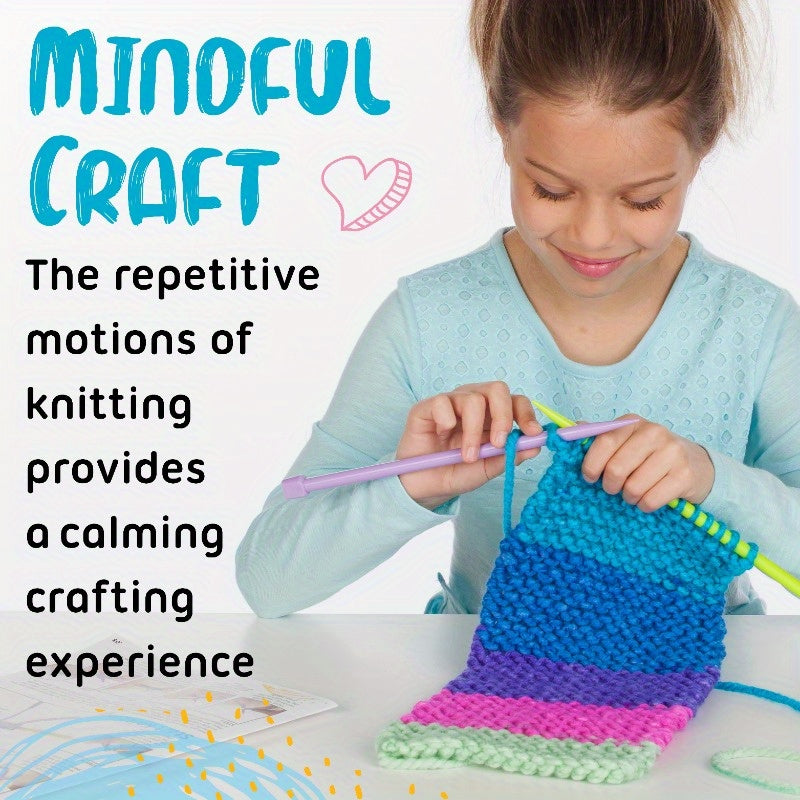 All In One Knitting Kit With Video Tutorials For Teens