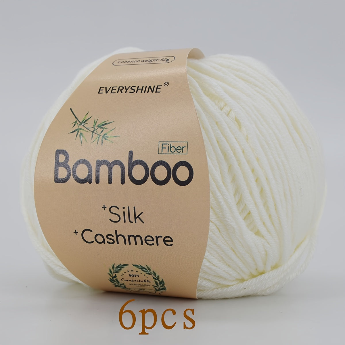 Bamboo Silk Blend Yarn Soft Breathable For Knitting