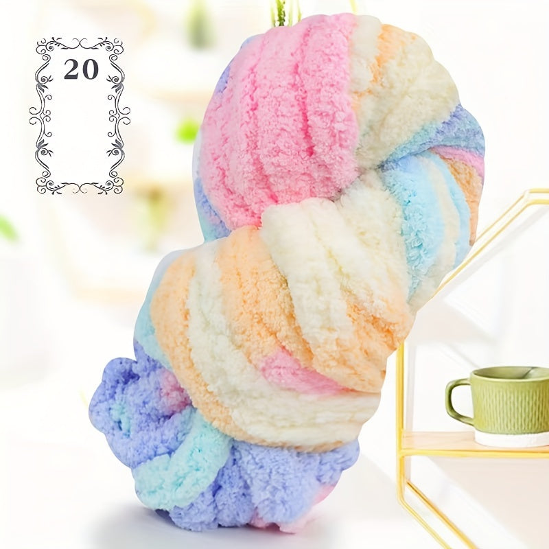 Thick Chenille Yarn For Handmade Projects And Blankets