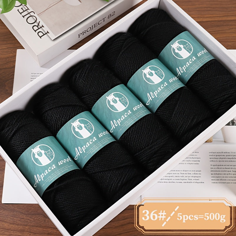 Charm Elves Alpaca Wool Yarn For Hand Knit Projects