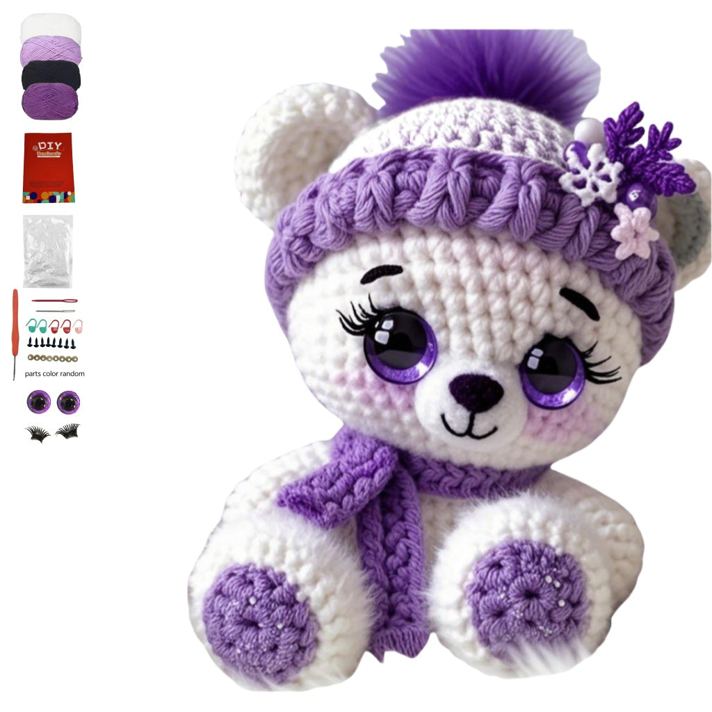 Complete Crochet Kit For Amigurumi Bears Step By Step Guide