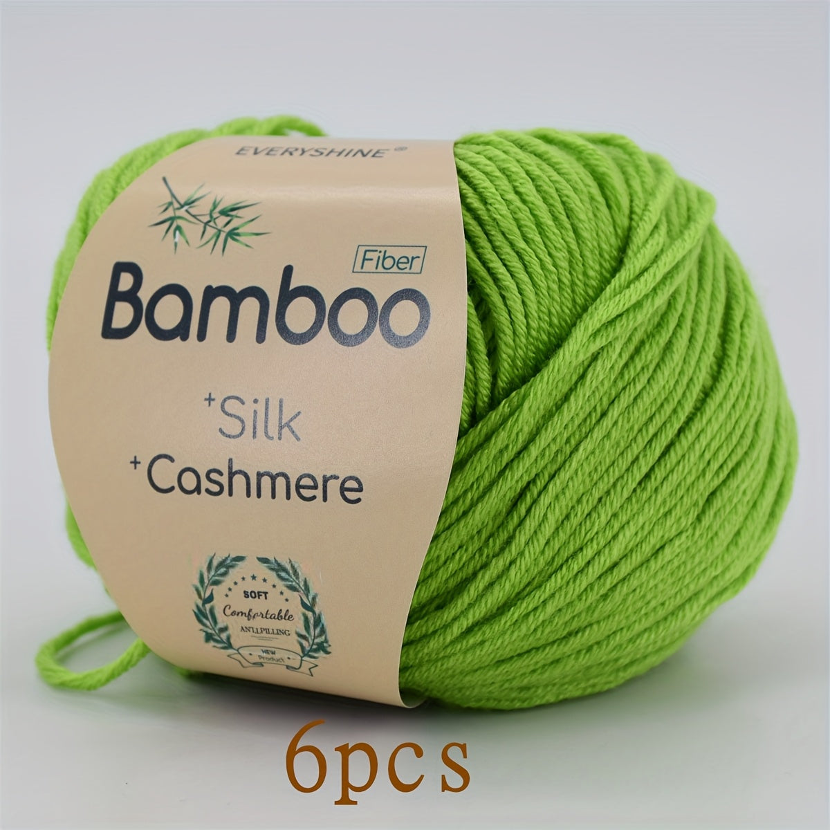 Bamboo Silk Blend Yarn Soft Breathable For Knitting