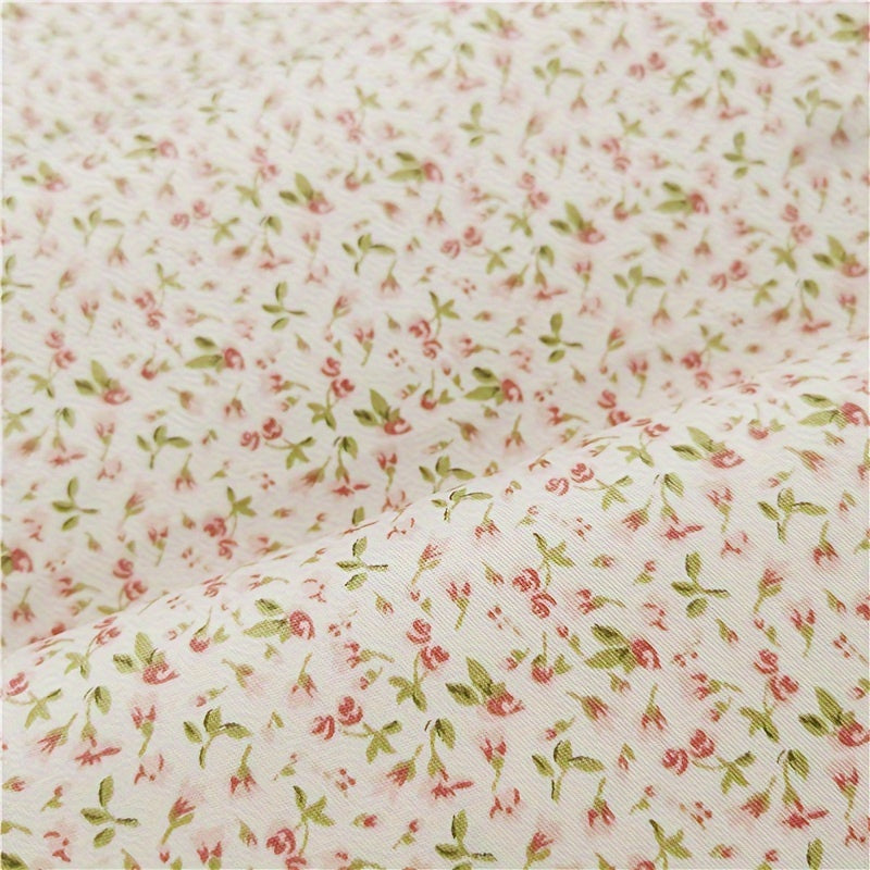 Floral Print Cotton Precut Fabric For Sewing Quilting
