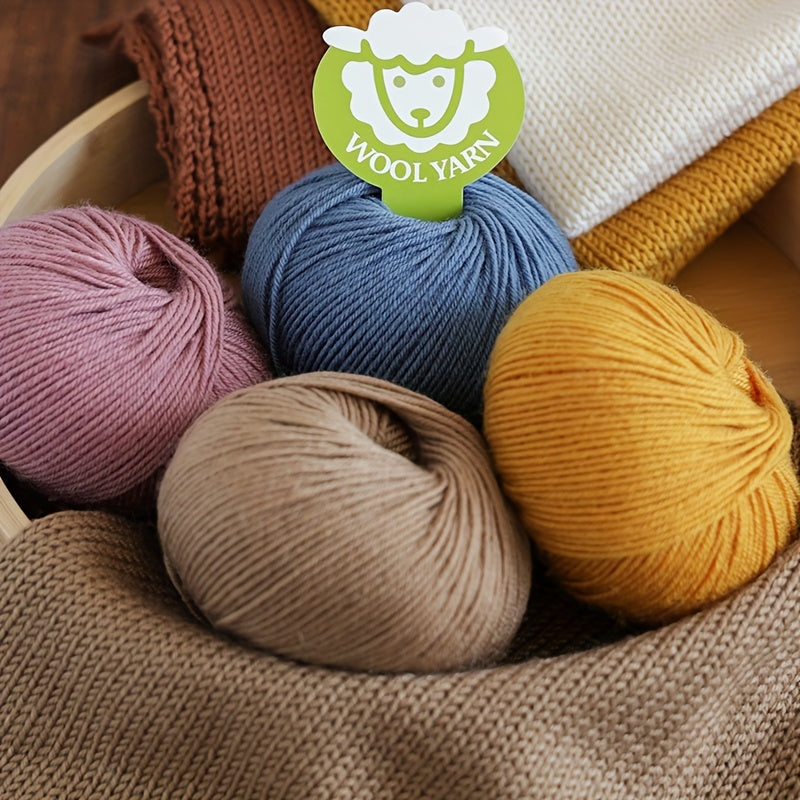 New Sheep Premium Wool Yarn 10 Balls 500g Knitting Kit