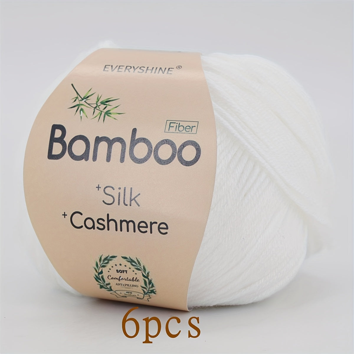 Bamboo Silk Blend Yarn Soft Breathable For Knitting