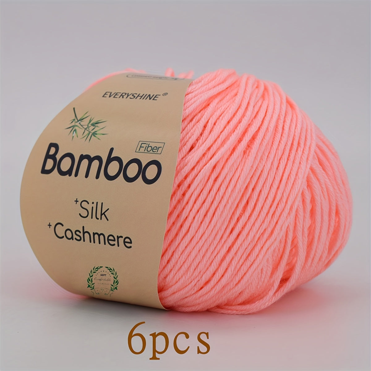 Bamboo Silk Blend Yarn Soft Breathable For Knitting