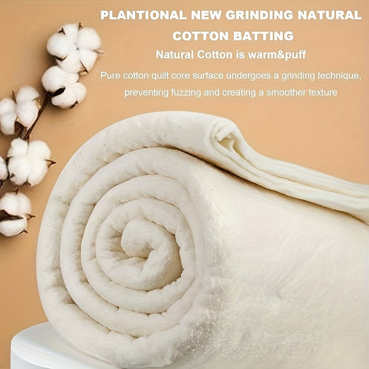 PurelyNatural All Season Cotton Quilt Batting for Quilts