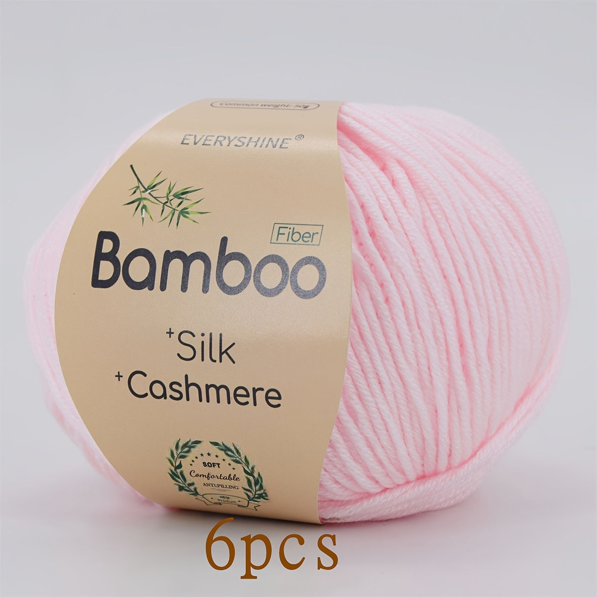 Bamboo Silk Blend Yarn Soft Breathable For Knitting