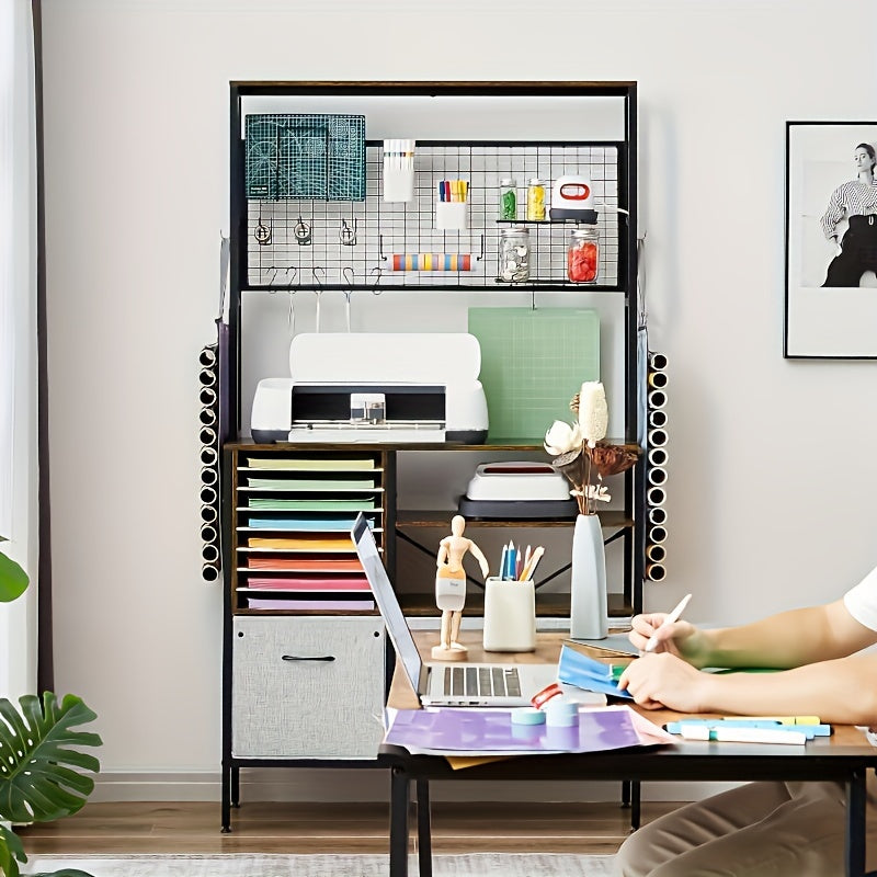 Craft Cabinet Organization And Storage For Craft Room